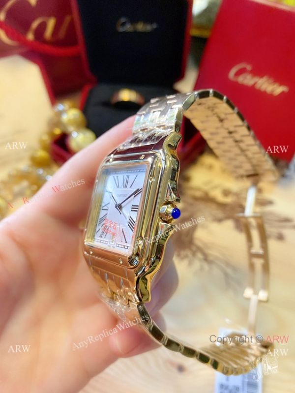 New! Replica Cartier Panthere 38mm Men Watch Yellow Gold New! Replica Cartier Panthere 38mm Men Watch Yellow Gold