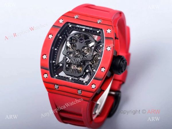 Red Skull Richard Mille Tourbillon RM 052 Knockoff Watch For Men Red Skull Richard Mille Tourbillon RM 052 Knockoff Watch For Men