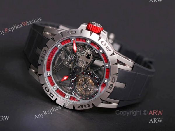 Fake Roger Dubuis Excalibur Spider Skeleton Flying Tourbillon Mens Watch Fake Roger Dubuis Excalibur Spider Skeleton Flying Tourbillon Mens Watch