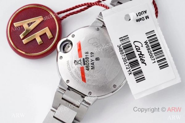 AF 1:1 Best Edition Cartier Ballon Bleu 33mm Replica Watch Stainless Steel AF 1:1 Best Edition Cartier Ballon Bleu 33mm Replica Watch Stainless Steel