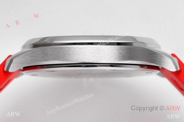 PPF Swiss Copy Patek Philippe Aquanaut Luce Quartz Watch Red Dial PPF Swiss Copy Patek Philippe Aquanaut Luce Quartz Watch Red Dial