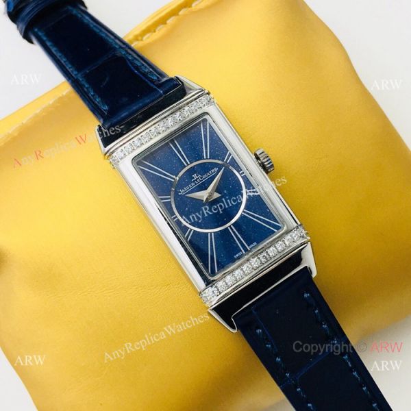 2020 Swiss Grade Jaeger-LeCoultre Reverso Duetto Watch Blue Diamond 2020 Swiss Grade Jaeger-LeCoultre Reverso Duetto Watch Blue Diamond