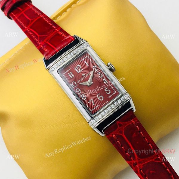 Swiss Copy Jaeger-LeCoultre Reverso One Duetto Ladies Watch Red and Silver Swiss Copy Jaeger-LeCoultre Reverso One Duetto Ladies Watch Red and Silver