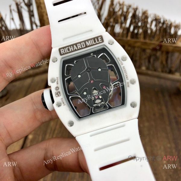 NEW! Copy Richard Mille RM52-06 Tourbillon Mask Watches Ceramic Case NEW! Copy Richard Mille RM52-06 Tourbillon Mask Watches Ceramic Case