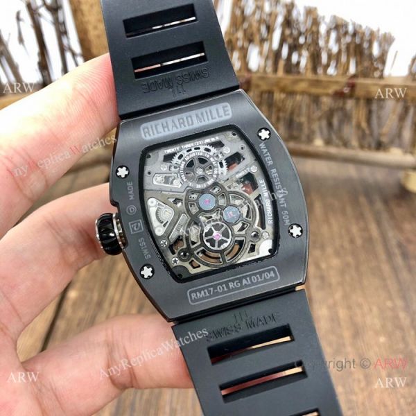 Swiss Quality Copy Richard Mille RM17-01 Black Ceramic Watches Swiss Quality Copy Richard Mille RM17-01 Black Ceramic Watches