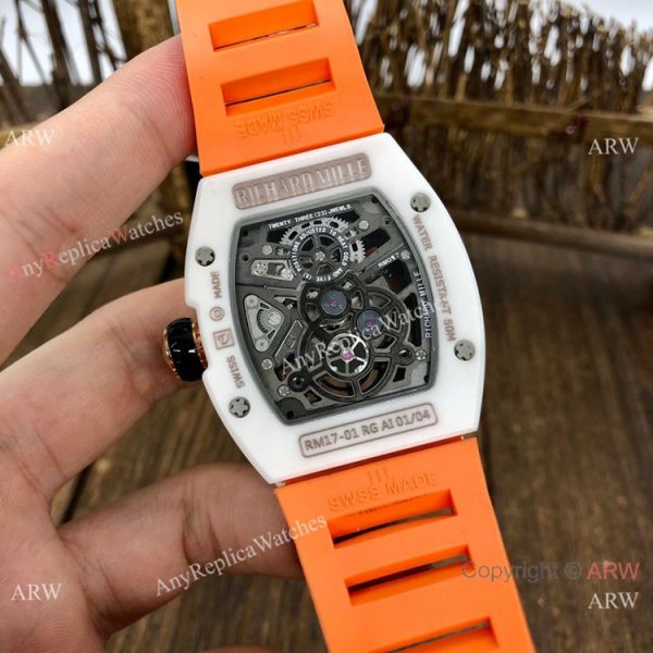 AAA Replica Richard Mille RM17-01 White Ceramic Watches Swiss Quality AAA Replica Richard Mille RM17-01 White Ceramic Watches Swiss Quality
