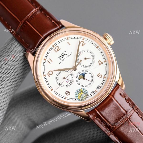 Swiss Replica IWC Portugieser Perpetual Calendar Rose Gold Watch 2020 New Swiss Replica IWC Portugieser Perpetual Calendar Rose Gold Watch 2020 New