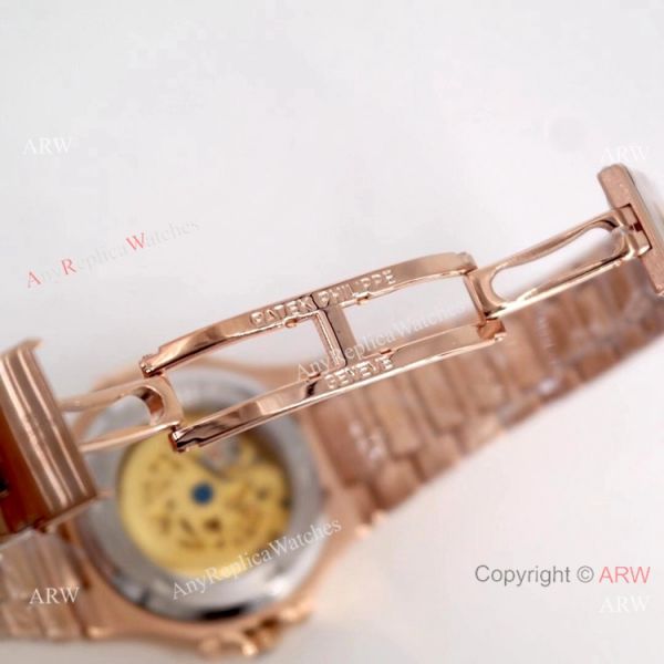 Copy Patek Philippe Skeleton Nautilus Watches Rose Gold Copy Patek Philippe Skeleton Nautilus Watches Rose Gold