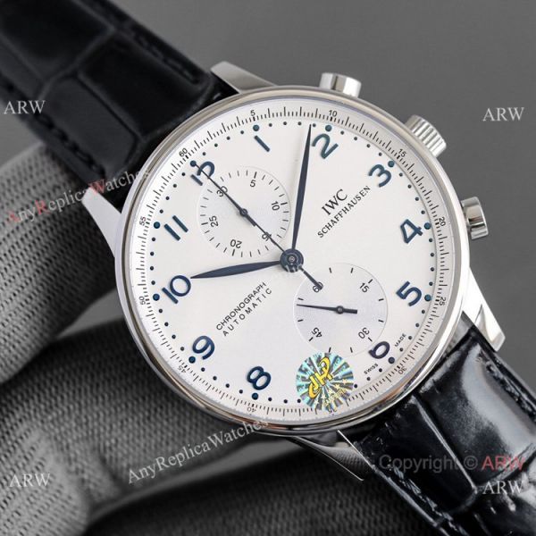 AAA Replica IWC Portuguese Chronograph Blue Dial Watches Swiss 7750 AAA Replica IWC Portuguese Chronograph Blue Dial Watches Swiss 7750