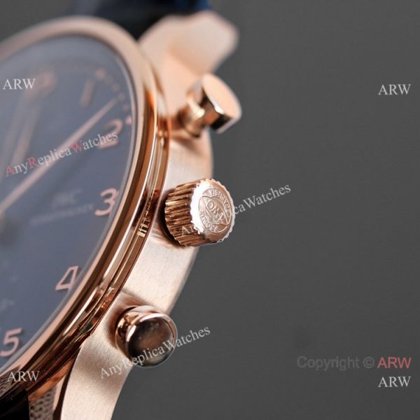 AAA Replica IWC Portuguese Rose Gold White Watches Swiss 7750 Chronograph AAA Replica IWC Portuguese Rose Gold White Watches Swiss 7750 Chronograph