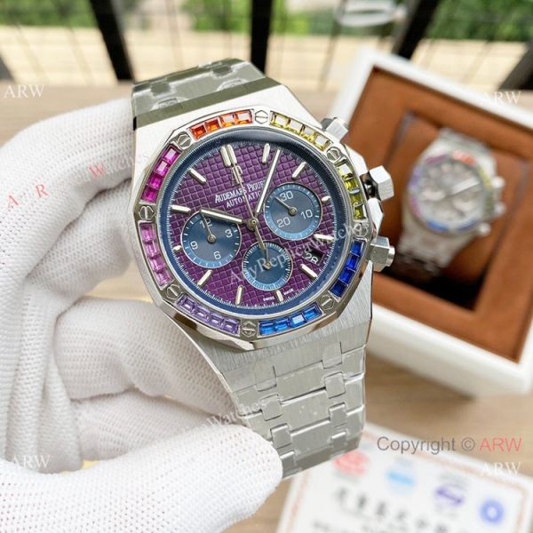 Fashion Style Audemars Piguet Royal Oak Rainbow Copy Watches Fashion Style Audemars Piguet Royal Oak Rainbow Copy Watches