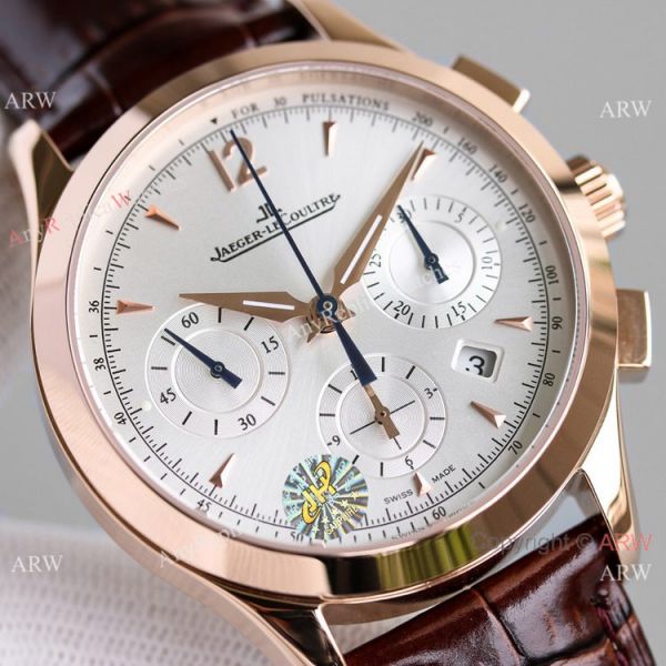 Swiss Copy Jaeger-LeCoultre Master Watch Rose Gold Chronograph Swiss Copy Jaeger-LeCoultre Master Watch Rose Gold Chronograph