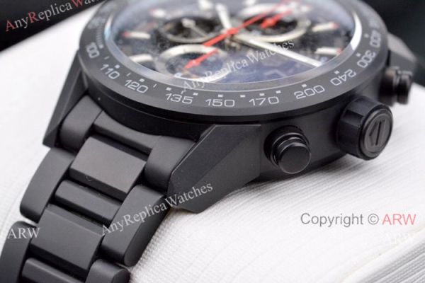 XF Swiss Grade TAG Heuer Carrera Heuer 01 Full Black Matt Ceramic Watch 2020 Newest XF Swiss Grade TAG Heuer Carrera Heuer 01 Full Black Matt Ceramic Watch 2020 Newest