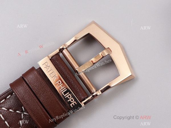 GR Factory Patek Philippe Calatrava Pilot Travel Time Watch Rose Gold GR Factory Patek Philippe Calatrava Pilot Travel Time Watch Rose Gold