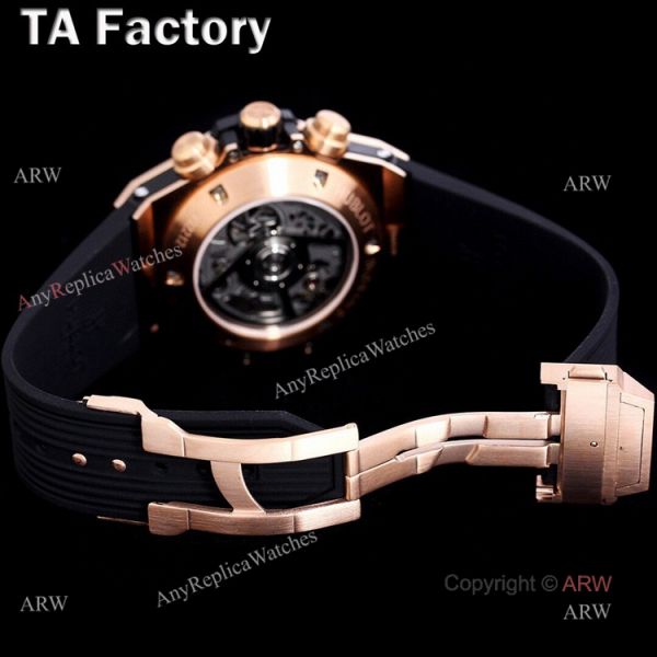 Swiss Quality Hublot Big Bang Rose Gold Black Rubber Strap Full Diamonds Watches Replica Swiss Quality Hublot Big Bang Rose Gold Black Rubber Strap Full Diamonds Watches Replica