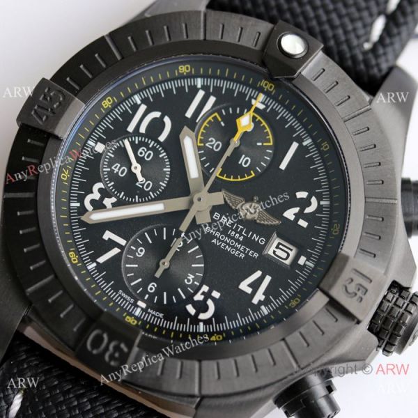 (GF) New Breitling Avenger Chronograph 45 Night Mission DLC Titanium Watch Asia 7750 Replica (GF) New Breitling Avenger Chronograph 45 Night Mission DLC Titanium Watch Asia 7750 Replica