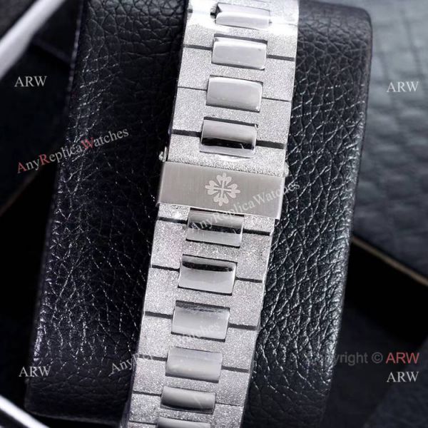 New Replica Patek Philippe Frosted Watch D-Green Dial w-Luminous Markers New Replica Patek Philippe Frosted Watch D-Green Dial w-Luminous Markers