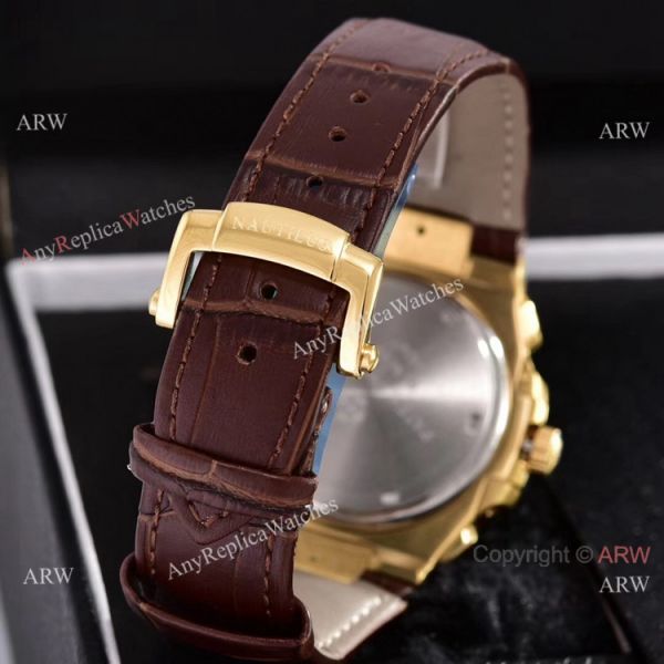 Japan Grade Copy Patek Philippe Nautilus Chrono Watches Gold Diamond Case Japan Grade Copy Patek Philippe Nautilus Chrono Watches Gold Diamond Case