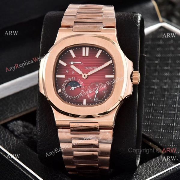 Patek Philippe Power Reserve Clone Watches Gray Gradient Dial Rose Gold 40mm Patek Philippe Power Reserve Clone Watches Gray Gradient Dial Rose Gold 40mm