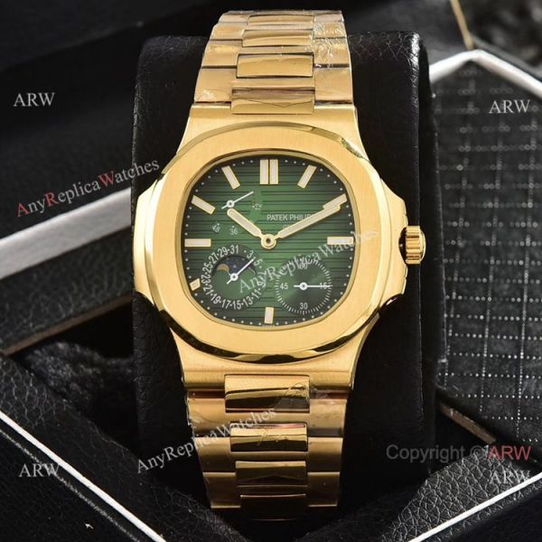 Patek Philippe Power Reserve Moonphase Copy Watches All Gold 40mm Patek Philippe Power Reserve Moonphase Copy Watches All Gold 40mm
