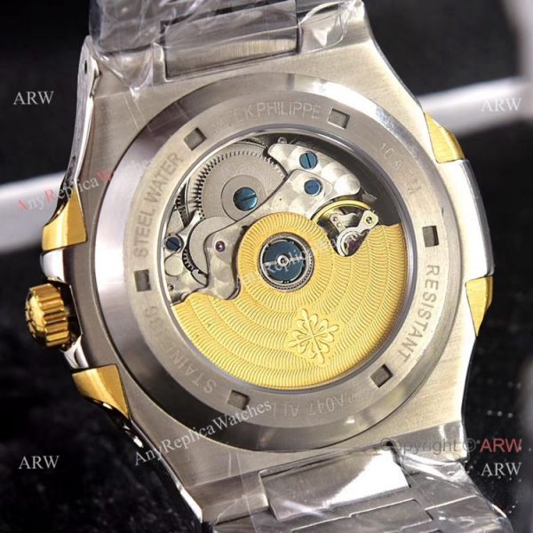 Copy Patek Philippe Nautilus Annual Calendar Watches 39.5mm 2-Tone Copy Patek Philippe Nautilus Annual Calendar Watches 39.5mm 2-Tone