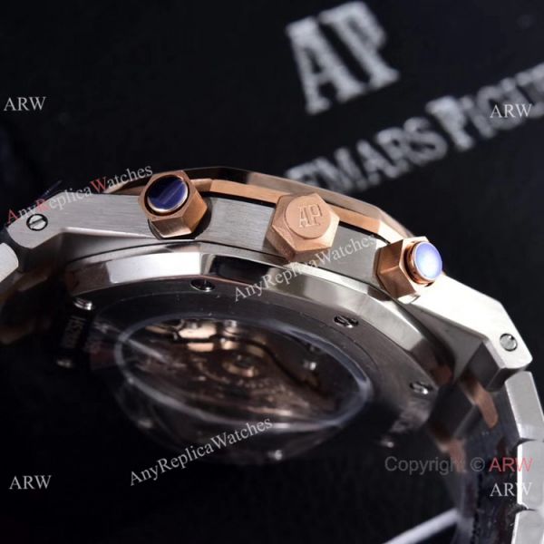 Knockoff Audemars Piguet Royal Oak 41mm Watches Rose Gold Subdials Knockoff Audemars Piguet Royal Oak 41mm Watches Rose Gold Subdials