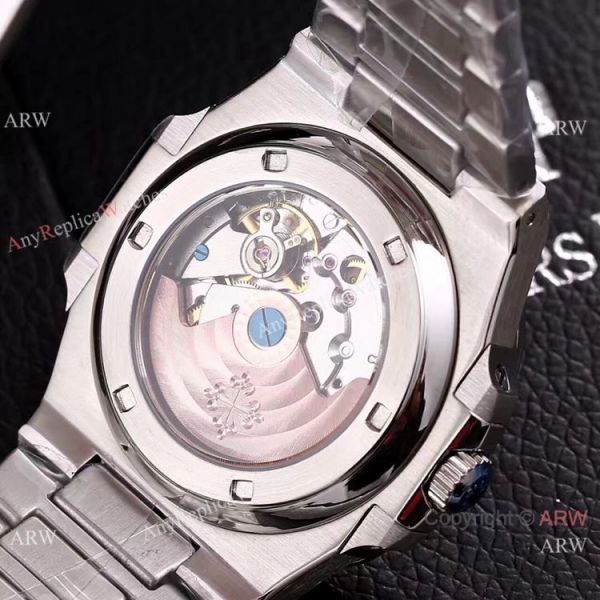 Knockoff Patek Philippe Nautilus 40mm Watches Blue Face Stainless Steel Knockoff Patek Philippe Nautilus 40mm Watches Blue Face Stainless Steel
