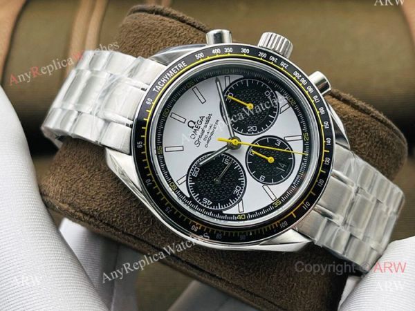 TW Factory Omega Speedmaster 7750 Watch Replica Stainless Steel Panda Face TW Factory Omega Speedmaster 7750 Watch Replica Stainless Steel Panda Face