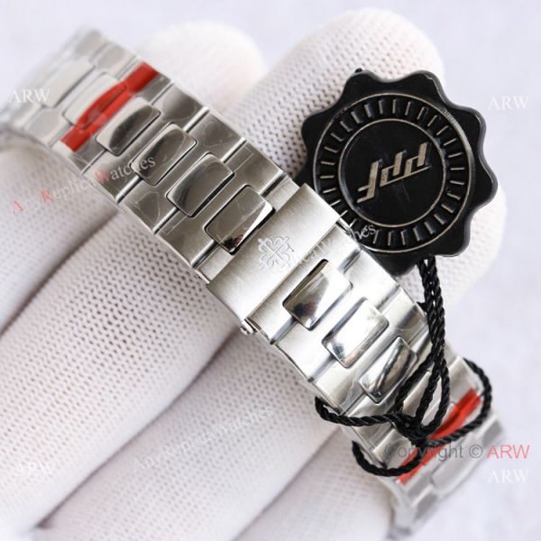 Swiss Grade Patek Philippe Nautilus PPF Factory Cal324 Watch Stainless Steel White Dial Swiss Grade Patek Philippe Nautilus PPF Factory Cal324 Watch Stainless Steel White Dial