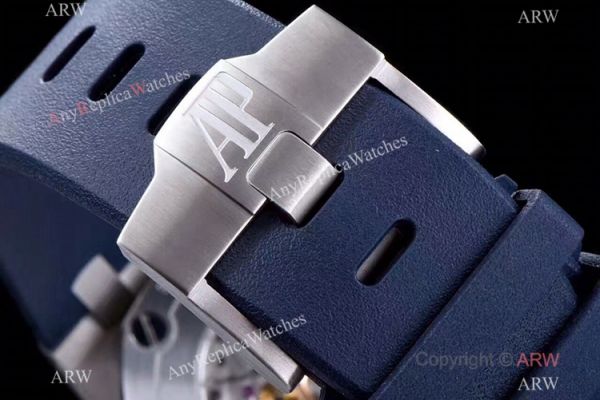 JF Factory V8 1:1 Best Audemars Piguet Divers Copy Watch Blue Dial JF Factory V8 1:1 Best Audemars Piguet Divers Copy Watch Blue Dial