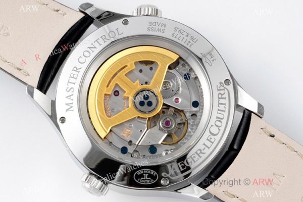 ZF Factory 1:1 Swiss Replica Jaeger leCoultre Master Watch Blue Face Leather Strap ZF Factory 1:1 Swiss Replica Jaeger leCoultre Master Watch Blue Face Leather Strap