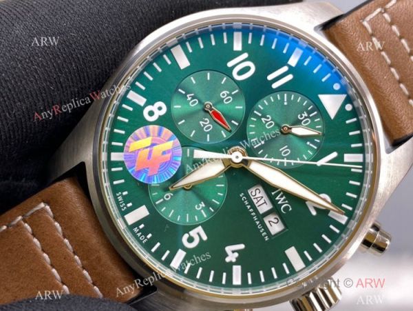 ZF Factory IWC Pilotos Watch Racing Green Copy Watch New ZF Factory IWC Pilotos Watch Racing Green Copy Watch New