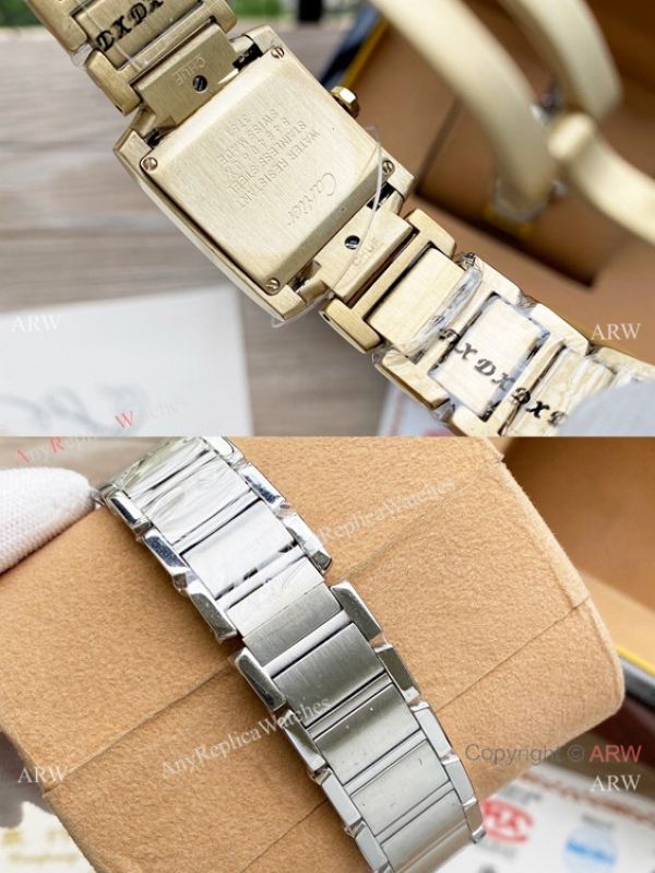 Best Copy Yellow Gold Cartier Ladies Tank Francaise Small Swiss Quartz Watch Best Copy Yellow Gold Cartier Ladies Tank Francaise Small Swiss Quartz Watch