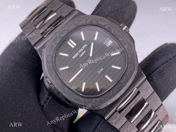 3K Factory Patek Philippe DiW Carbon Nautilus 5711 &8216;Black Grail Watch Super Clone 3K Factory Patek Philippe DiW Carbon Nautilus 5711 &8216;Black Grail Watch Super Clone