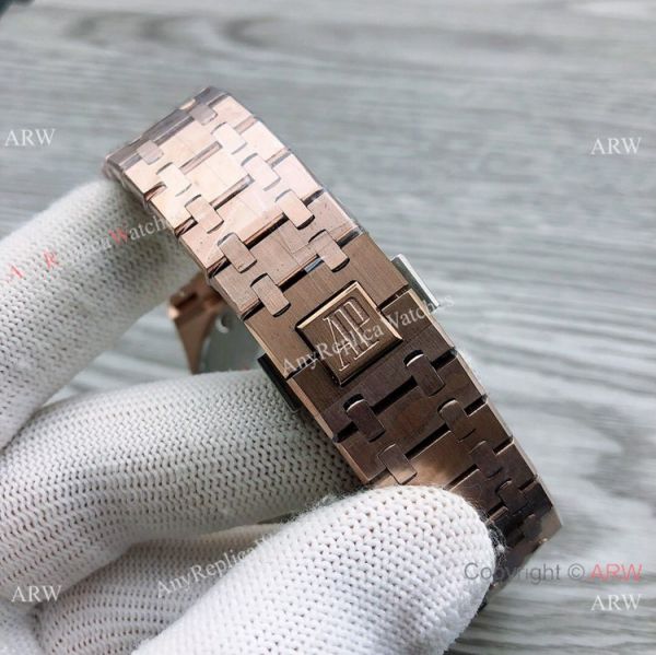 Japan Grade Copy Audemars Piguet Royal Oak Watches Rose Gold Gray Dial 44mm Japan Grade Copy Audemars Piguet Royal Oak Watches Rose Gold Gray Dial 44mm