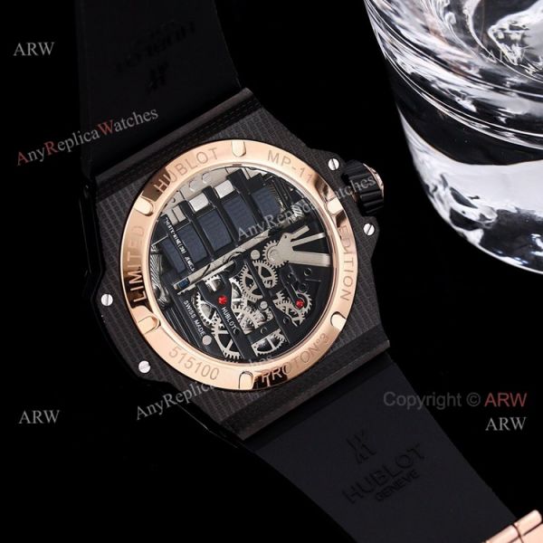 All Black Hublot Big Bang MP-11 Knockoff Watch 45mm With Black Rubber Strap All Black Hublot Big Bang MP-11 Knockoff Watch 45mm With Black Rubber Strap