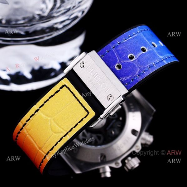 Quartz Hublot Big Bang Unico Rainbow 45mm Diamond Watch High Copy For Men Quartz Hublot Big Bang Unico Rainbow 45mm Diamond Watch High Copy For Men