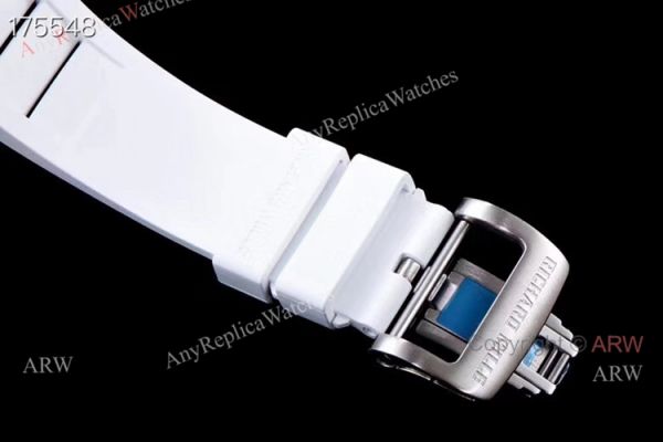 KV Factory Richard Mille RM 055 White Ceramic Watch Best Copy KV Factory Richard Mille RM 055 White Ceramic Watch Best Copy