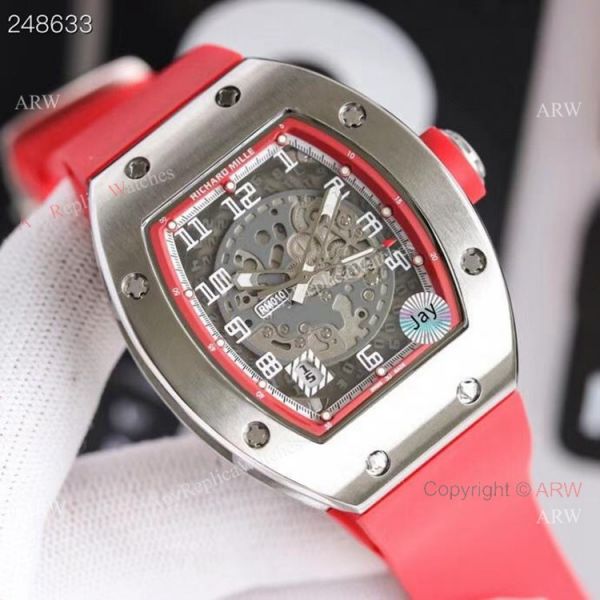 Knockoff Richard Mille RM 030 Rose Gold Watch Black Rubber Strap Knockoff Richard Mille RM 030 Rose Gold Watch Black Rubber Strap