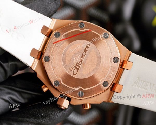 Knockoff Audemars Piguet Royal Oak 42mm Rose Gold Rainbow Watch Quartz Movement Knockoff Audemars Piguet Royal Oak 42mm Rose Gold Rainbow Watch Quartz Movement