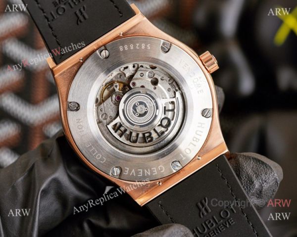 Clone Hublot Iced Out Classic Fusion Watches Rose Gold Automatic Clone Hublot Iced Out Classic Fusion Watches Rose Gold Automatic
