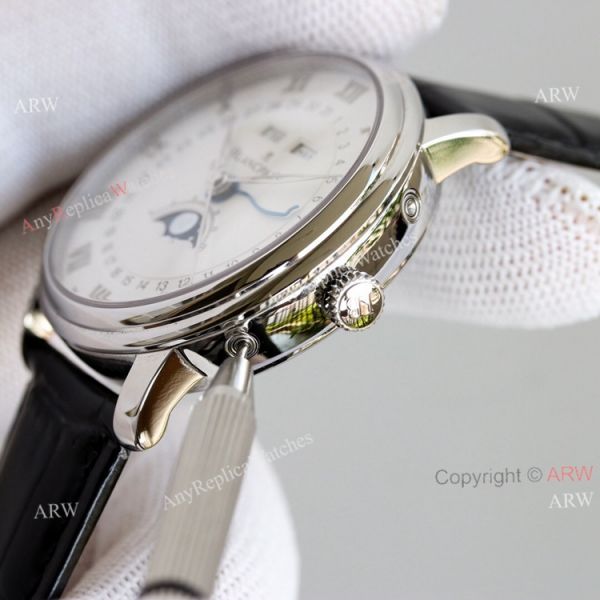 New Blancpain 6654 Blancpain Villeret Moonphase Stainless Steel Replica Watch For Men New Blancpain 6654 Blancpain Villeret Moonphase Stainless Steel Replica Watch For Men