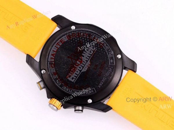 New Breitling Endurance Pro 44mm Review Yellow Rubber Band Quartz Watch Replica New Breitling Endurance Pro 44mm Review Yellow Rubber Band Quartz Watch Replica