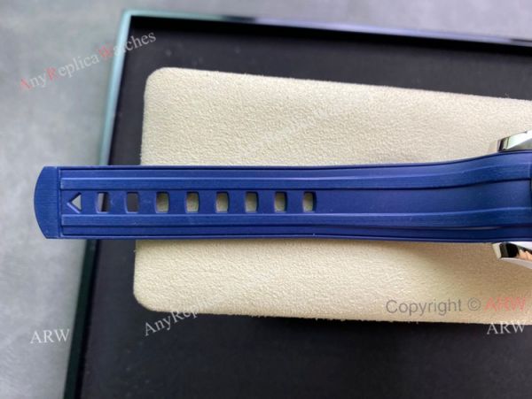 OMF Omega Seamaster Diver 300m Rubber Strap Blue Dial Swiss Replica Watches 44mm OMF Omega Seamaster Diver 300m Rubber Strap Blue Dial Swiss Replica Watches 44mm