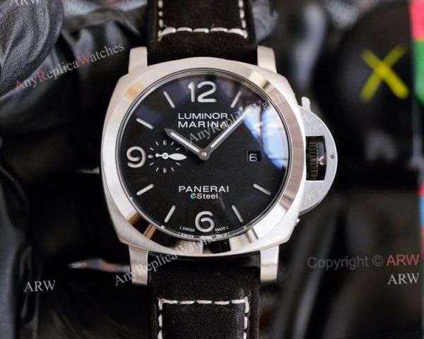 New Panerai Luminor Marina esteel Blue Dial 40mm Watch With Blue Leather Strap High Copy New Panerai Luminor Marina esteel Blue Dial 40mm Watch With Blue Leather Strap High Copy
