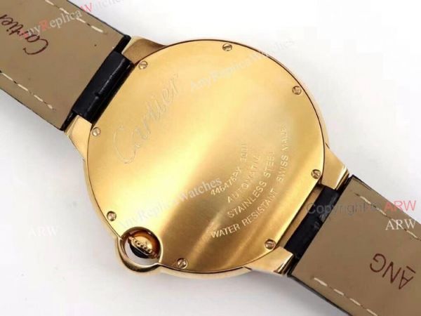 Replica Cartier Ballon Bleu 42mm Gold Watch With Diamonds Replica Cartier Ballon Bleu 42mm Gold Watch With Diamonds