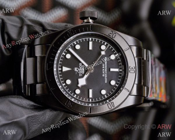 Vintage Tudor Black Bay Solid Black Automatic Watch 42MM Vintage Tudor Black Bay Solid Black Automatic Watch 42MM