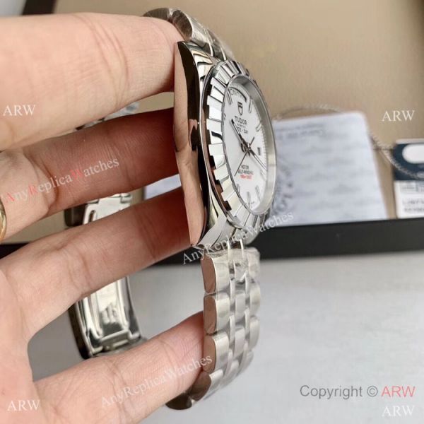Copy TUDOR Glamour Date+Day Watch m56000 White Dial Watches Copy TUDOR Glamour Date+Day Watch m56000 White Dial Watches