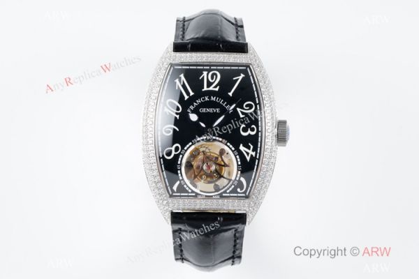 AB Factory Franck Muller Cintree Curvex Imperial Tourbillon Watch Ss Black Dial AB Factory Franck Muller Cintree Curvex Imperial Tourbillon Watch Ss Black Dial