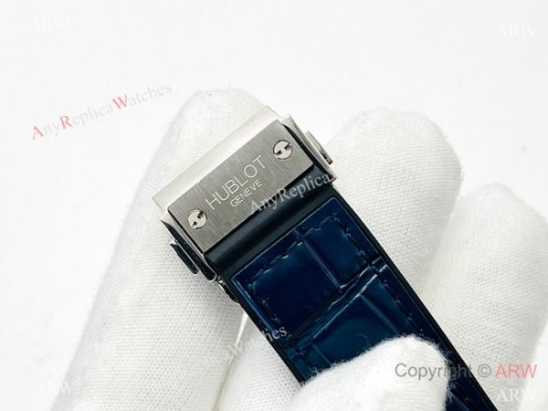 HB Factory V3 version Hublot Classic Fusion Swiss Hub1213 Watch Iced Out Silver Case Blue Dial HB Factory V3 version Hublot Classic Fusion Swiss Hub1213 Watch Iced Out Silver Case Blue Dial
